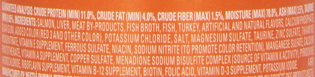 Fancy Feast Gourmet Salmon Feast Cat Food. 3 oz (Pack of 2)