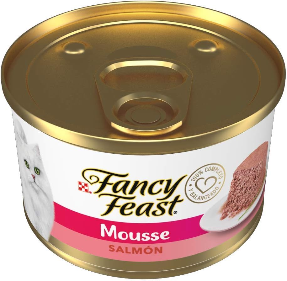 Fancy Feast Gourmet Salmon Feast Cat Food. 3 oz (Pack of 2)
