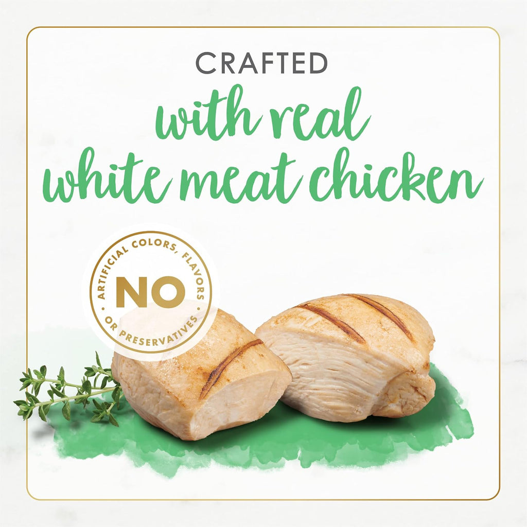 Purina Fancy Feast Grain Free Pate Wet Kitten Food Gourmet Naturals White Meat Chicken Recipe - (Pack of 12) 3 oz. Cans
