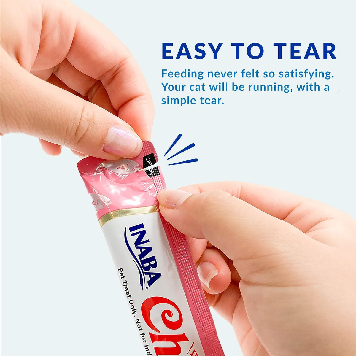 INABA Churu Cat Treats. Lickable. Squeezable Creamy Purée Cat Treat with Green Tea Extract & Taurine. 0.5 Ounces Each Tube. Tubes. Tuna & Seafood Variety Box. 1 Count (Pack of 480)