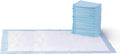 Amazon Basics Leak-Proof Dog and Puppy Potty Training Pee Pads with Quick-Dry 5-Layer Surface. Standard Absorbency. Giant Size. 27.5 x 44 Inch. Blue & White. 40-Pack
