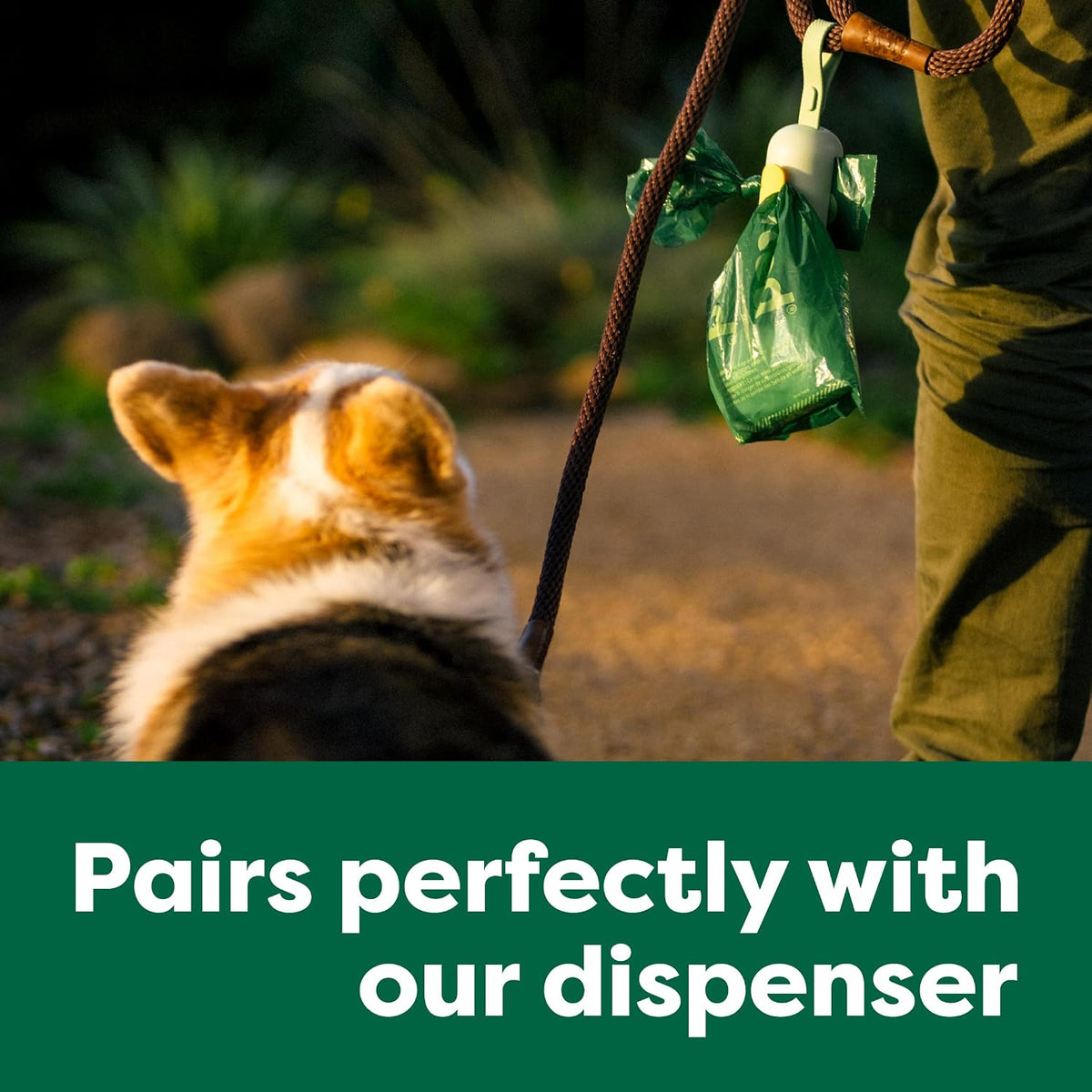 Earth Rated Dog Poop Bags on Refill Rolls. 600 Bags. Lavender | Guaranteed Leak Proof and Extra Thick Waste Bag Refill Rolls