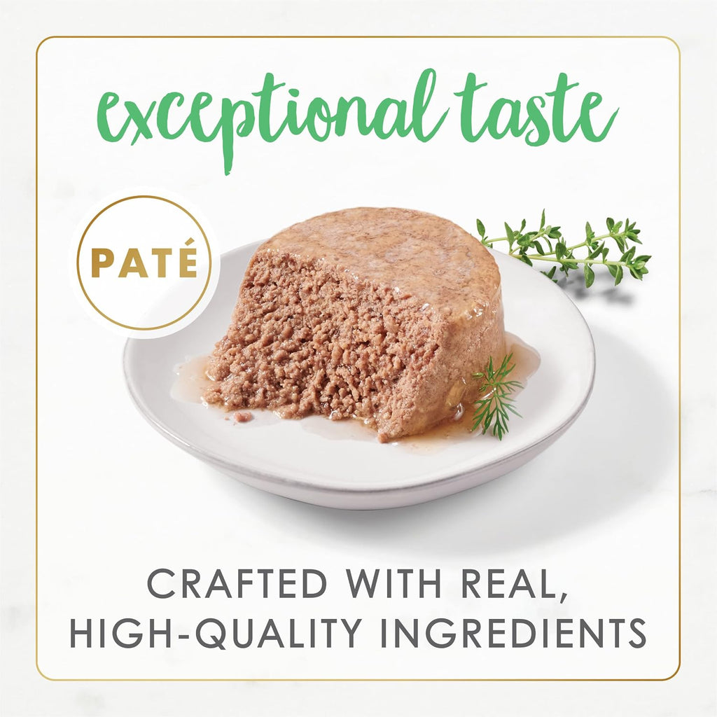 Purina Fancy Feast Grain Free Pate Wet Kitten Food Gourmet Naturals White Meat Chicken Recipe - (Pack of 12) 3 oz. Cans