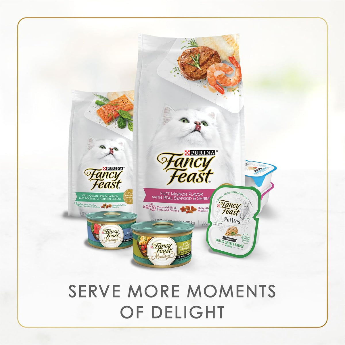 Purina Fancy Feast Senior 7 Year + Beef Feast Wet Cat Food (24) 3 oz Cans | Classic Pate. A smooth recipe specially made for cats age 7 and up. with No Artificial Colors or Preservatives