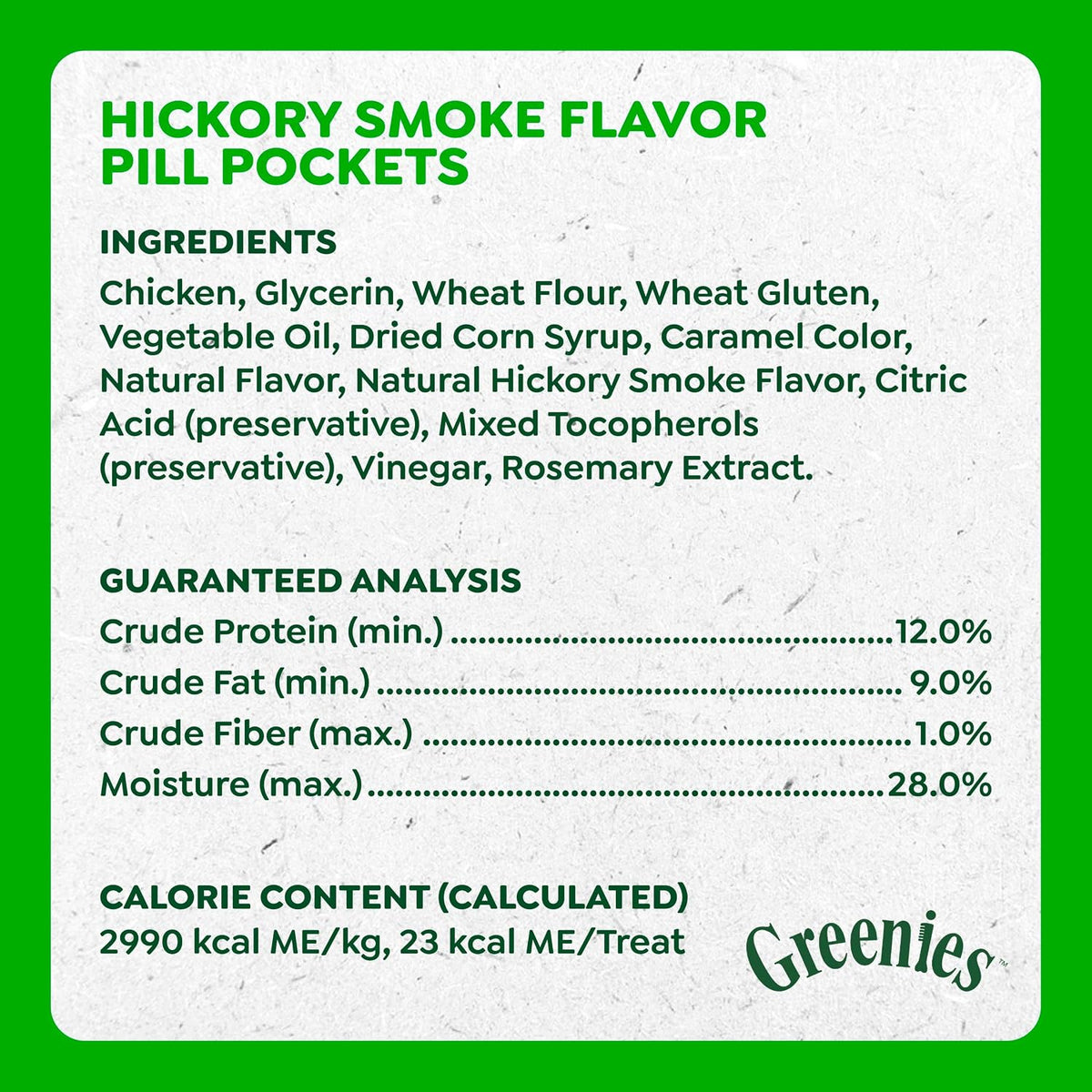 Greenies Pill Pockets for Dogs Large Size. Dog Treat Pouch for Capsule Medication. Hickory Smoke Flavor. 7.9 oz. Pouch (Pack of 6)