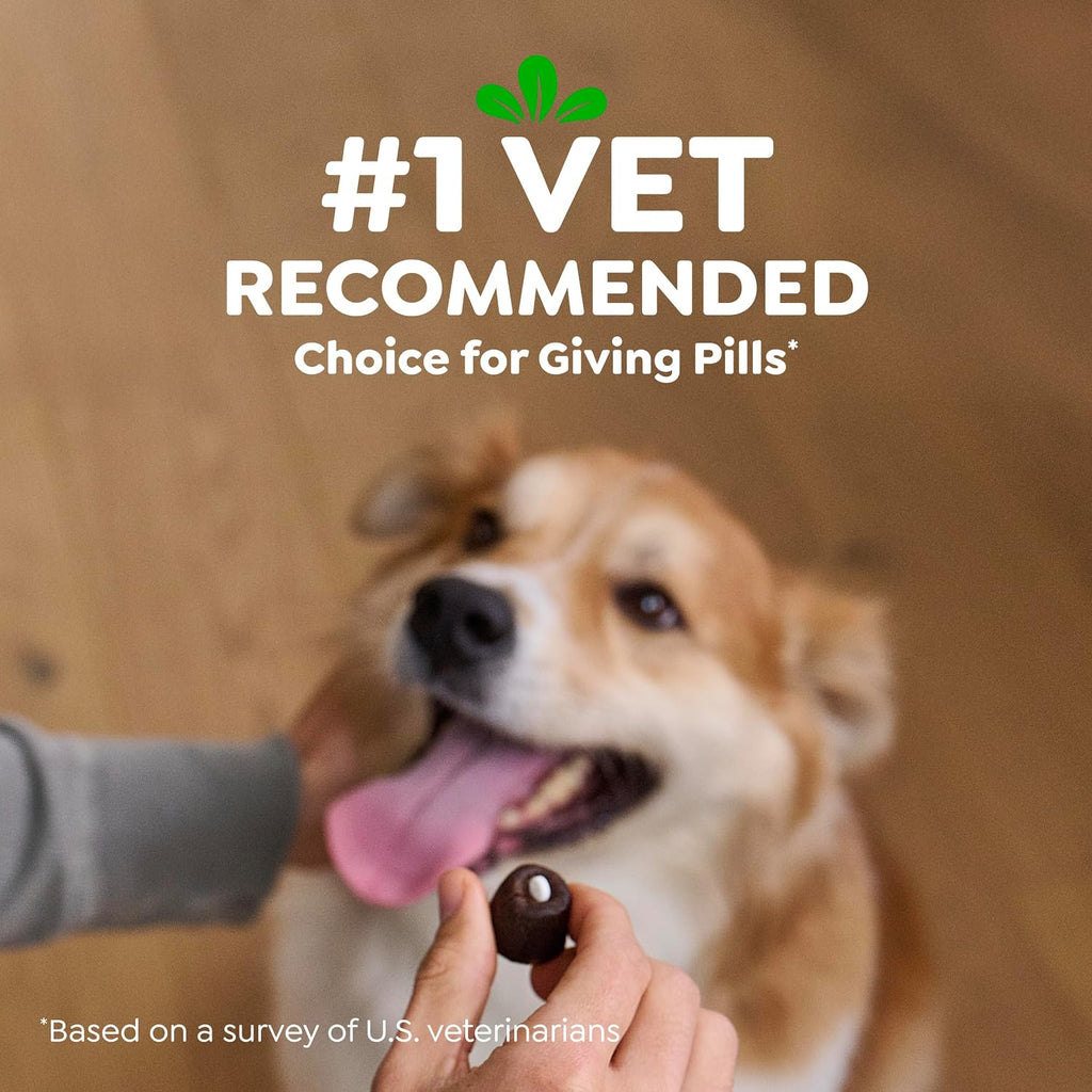 Greenies Pill Pockets for Dogs Large Size. Dog Treat Pouch for Capsule Medication. Variety Pack. 7.9 oz. Pouch (Pack of 2)